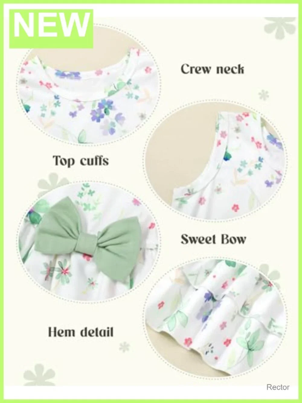 Toddler Girl 2-Piece Outfit Set Sleeveless Tank Top & Shorts